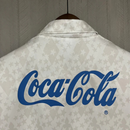 Camisa Cruzeiro Retro Coca-Cola 93/94 - Torcedor Masculina - Branco
