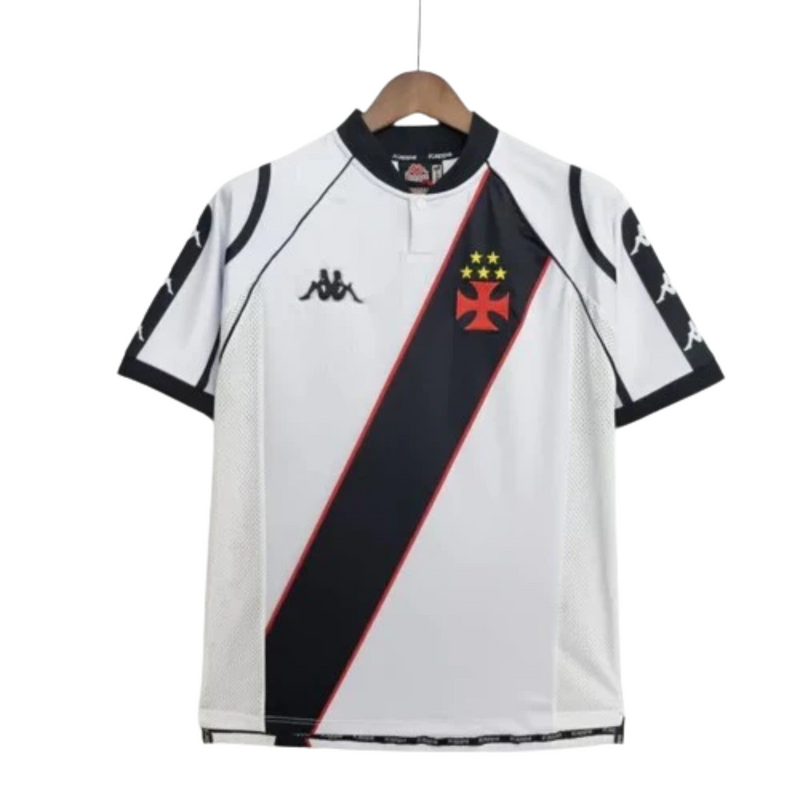 Camisa Vasco Da Gama Retro 1998/99 - Torcedor Masculino - Branca