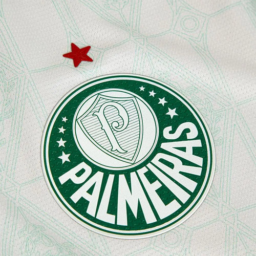 Camisa Palmeiras II 25/26 - Jogador Masculina - Branca e Verde