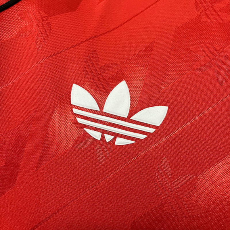 Camisa Flamengo LifeSyle 24/25 - Versão Torcedor Feminina - Vermelho e Branco