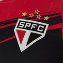 Camisa São Paulo Goleiro 25/26 - Torcedor Masculina - Vermelho e Preto