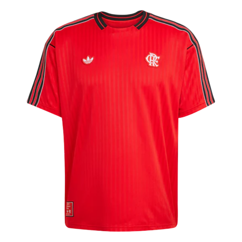 Camisa Flamengo Icon 25/26 - Vermelha e Preta