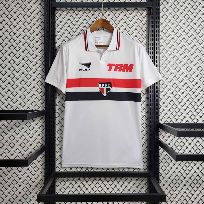 Camisa São Paulo Retrô 93/94 - Versão Retro - Branca