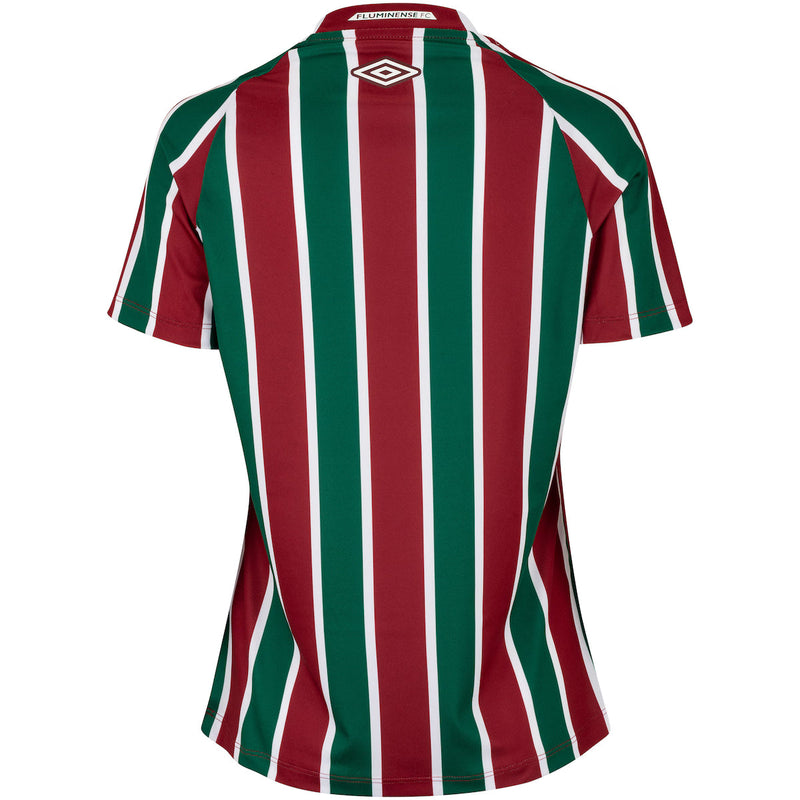 Camisa Fluminense Feminina I 25/26 - Vinho e Verde