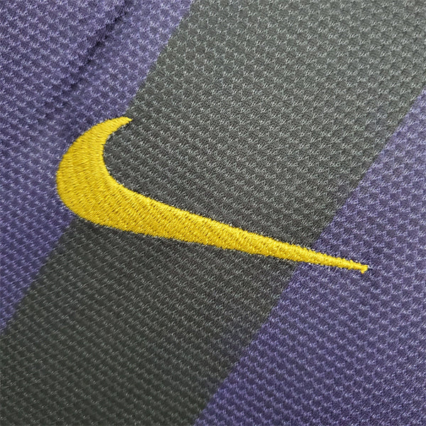 Camisa Corinthians Third 09/10 - Versão Retro - Roxa e Preto