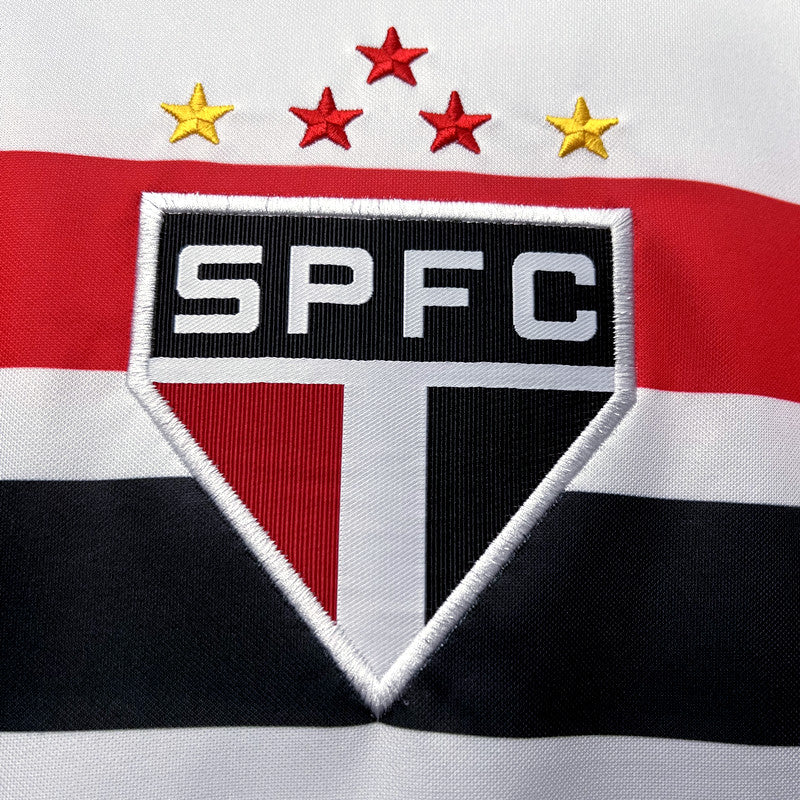 Camisa São Paulo Titular 24/25 - Torcedor Masculina - Branca
