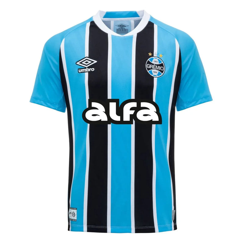 Camisa Grêmio I 25/26 - Torcedor Masculina - Azul e Preta