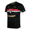 Camisa São Paulo III 25/26 - Torcedor Masculina - Preta e Dourado [PRÉ-VENDA]