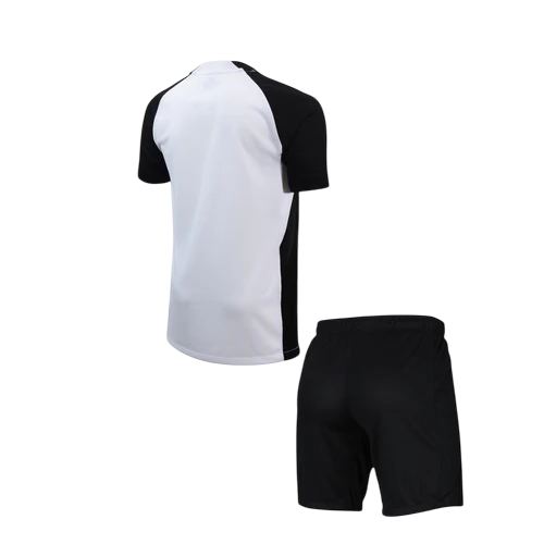 Conjunto Infantil Corinthians I 25/26 – Branco e Preto