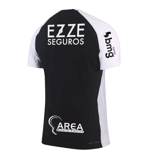 Camisa Corinthians II 25/26 - Jogador Masculina - Preta + Patrocínios