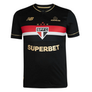 Camisa São Paulo III 25/26 - Torcedor Masculina - Preta e Dourado [PRÉ-VENDA]
