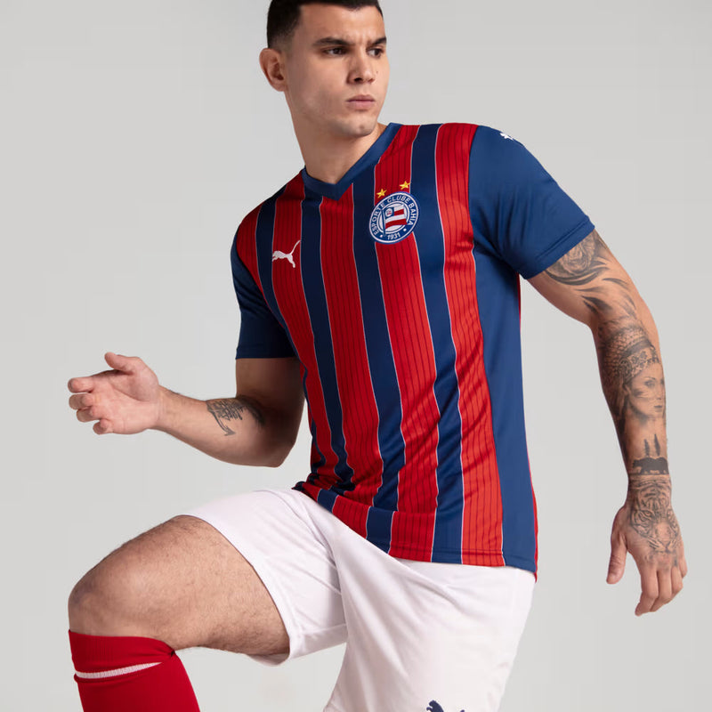 Camisa EC Bahia II 25/26 - Azul e Vermelha